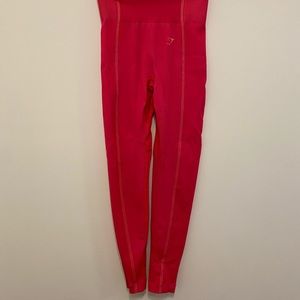 Pink gymshark leggings